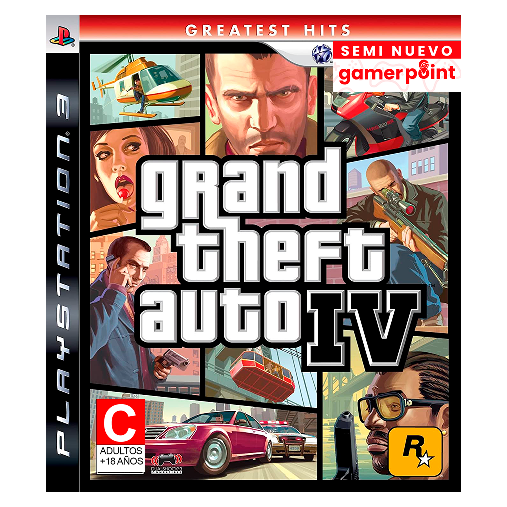 Grand Theft Auto IV Ps3 Usado