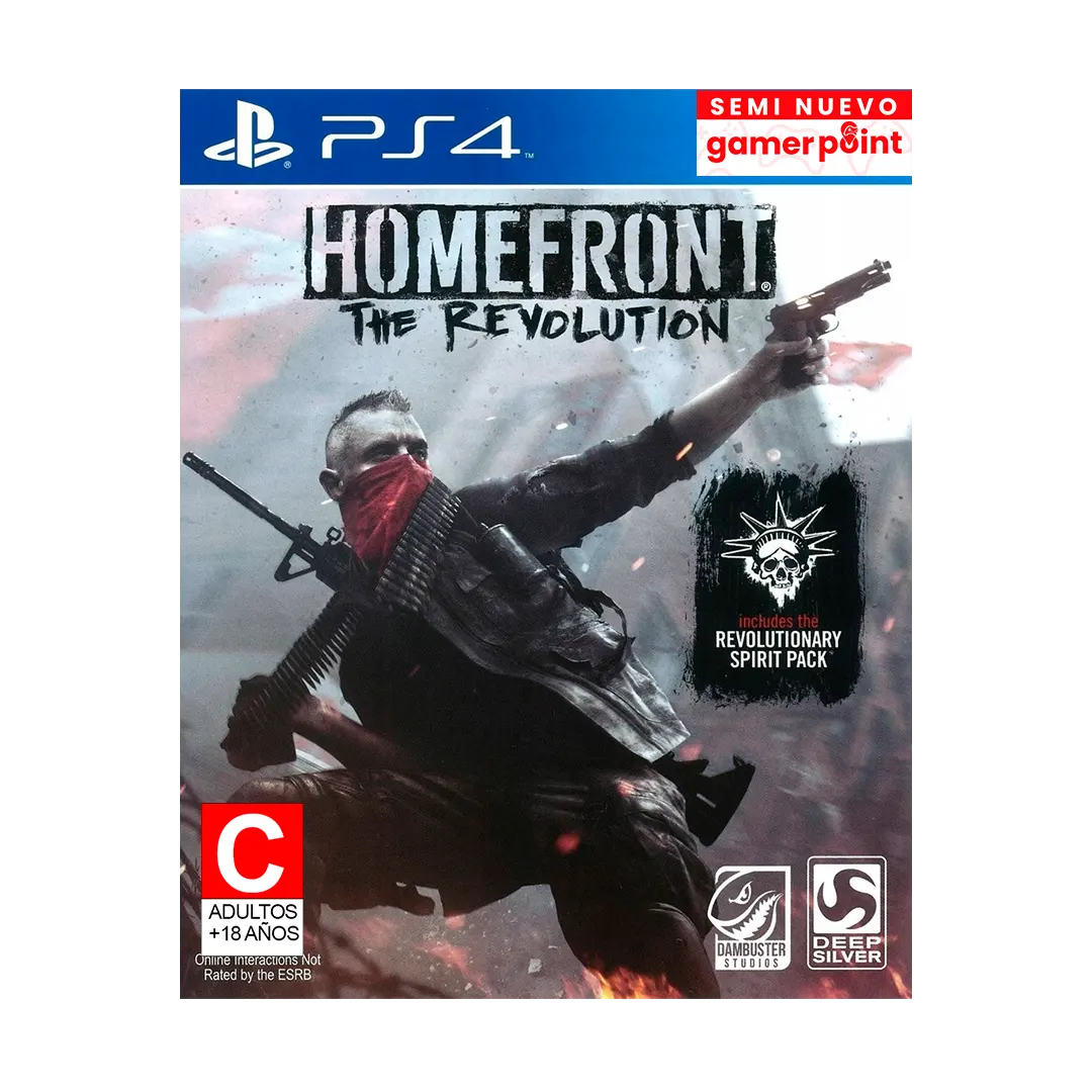 Homefront The Revolution  Ps4  Usado