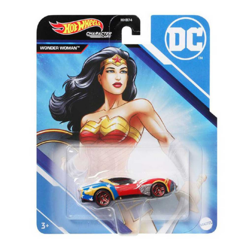 Hot Wheels Characters Cars Wonder Woman HHB74