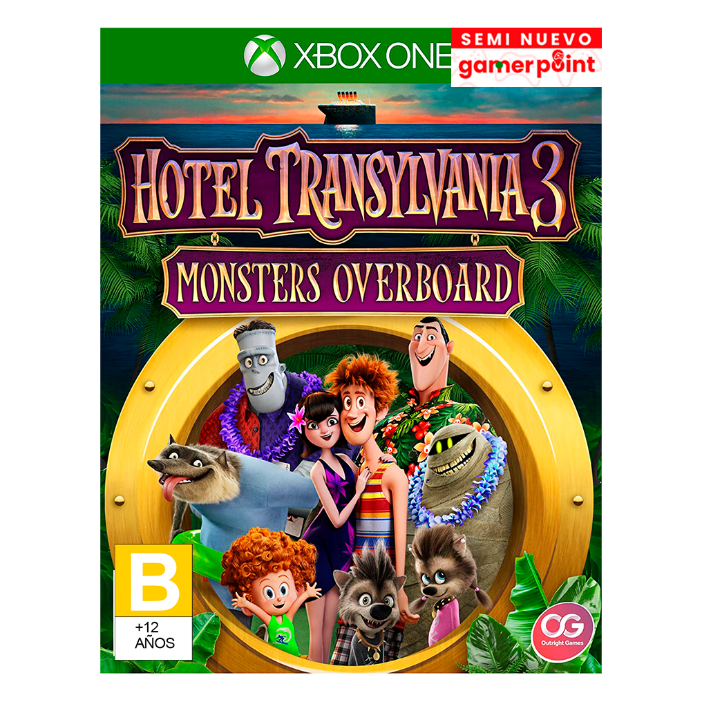 Hotel Transylvania 3 Monters Overboard Xbox One Usado