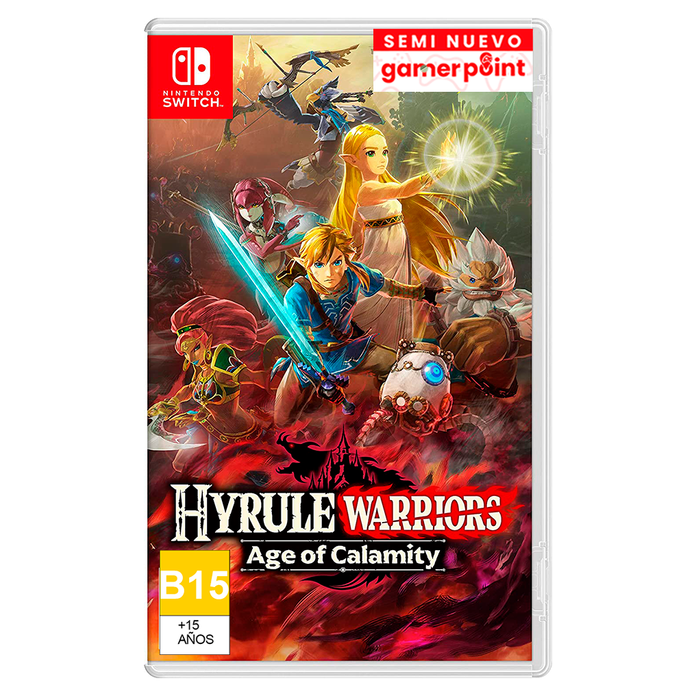 Hyrule Warriors Age of Calamity Nintendo Switch  Usado