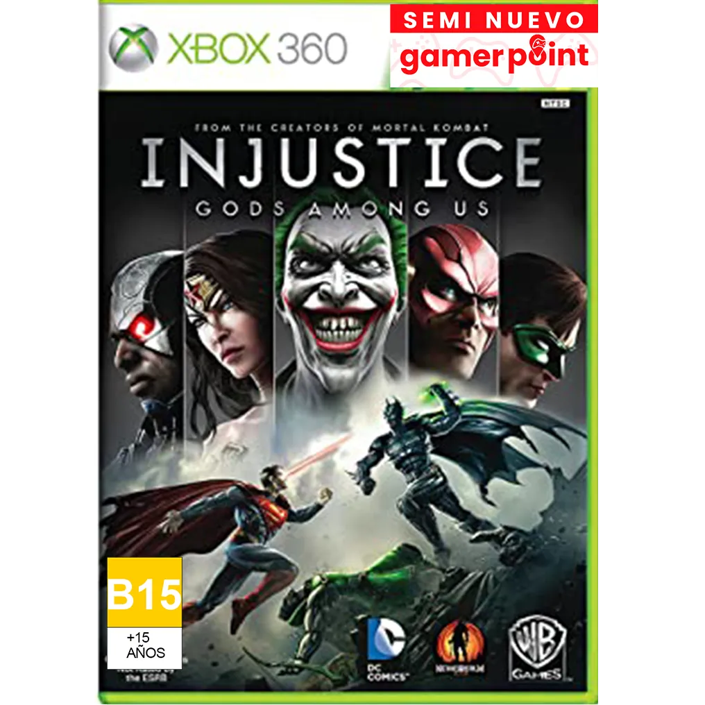 Injustice Gods Among Us Xbox 360  Usado