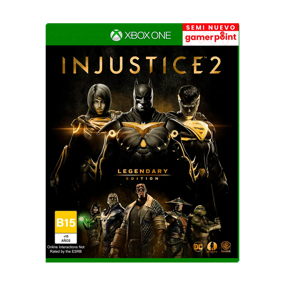 Injustice 2 Legendary Edition Xbox One Usado