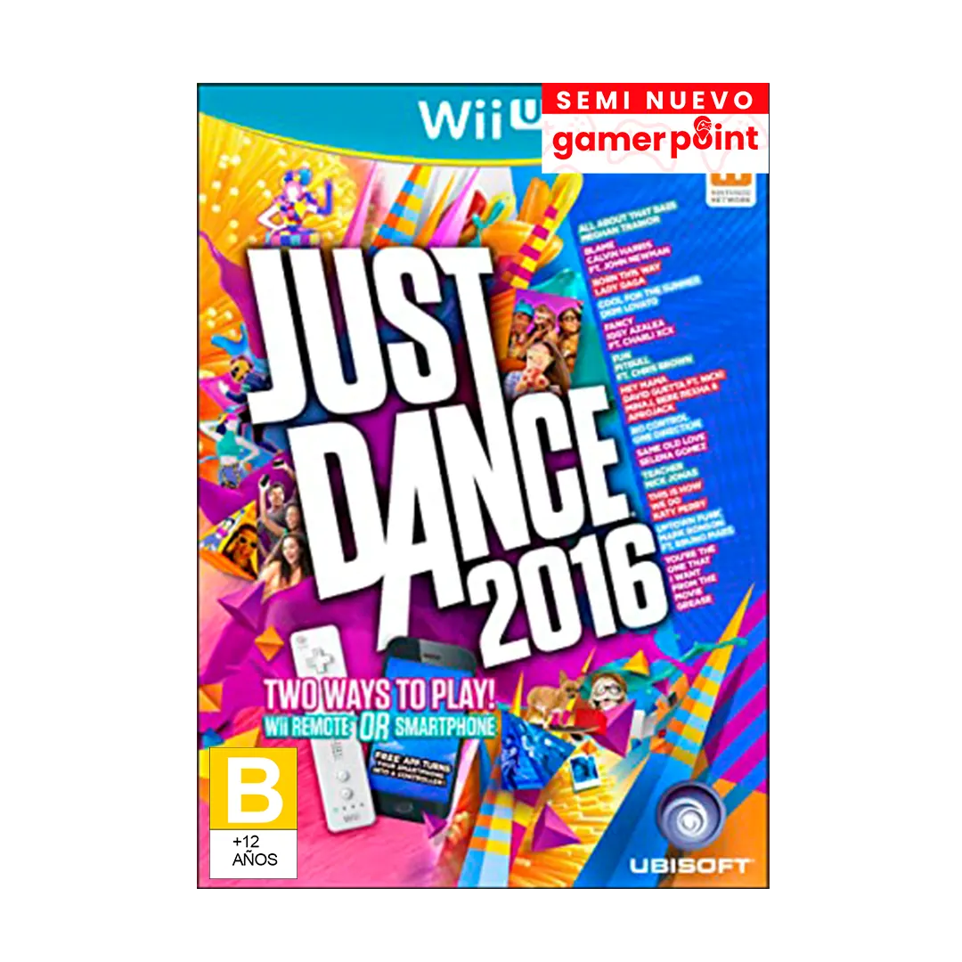 Just Dance 2016 Wii U  Usado