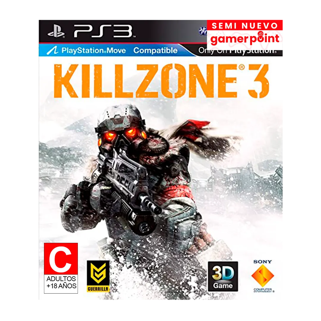 Killzone 3 Ps3  Usado