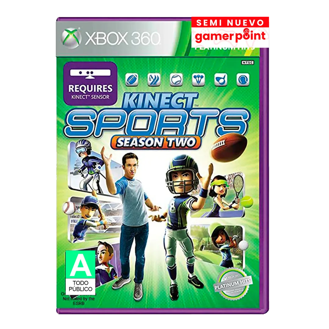 Kinect Sports Segunda Temporada Xbox 360  Usado
