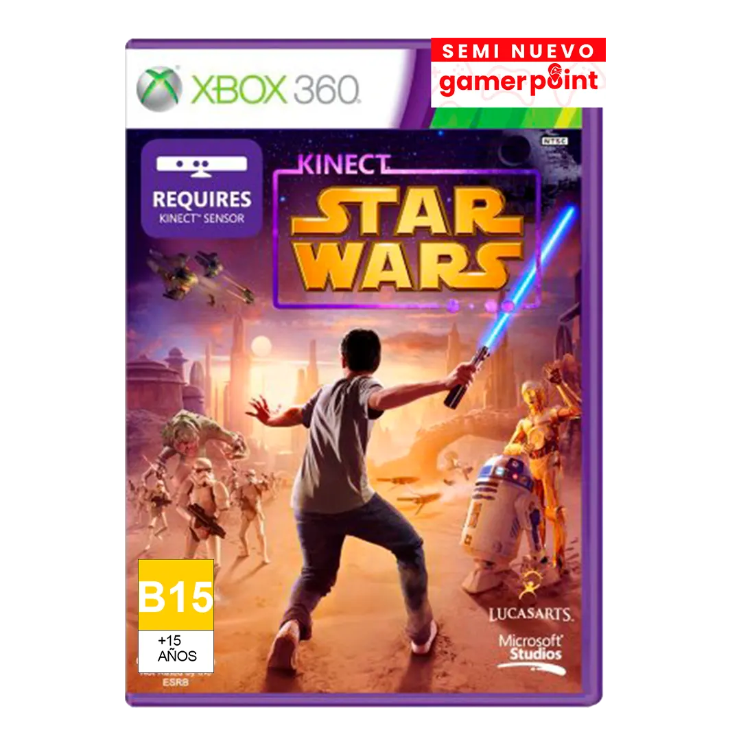 Kinect Star Wars Xbox 360  Usado