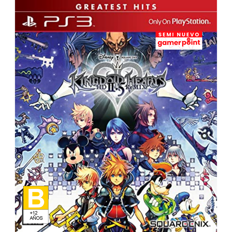 Kingdom Hearts 2.5 HD Ps3 Usado