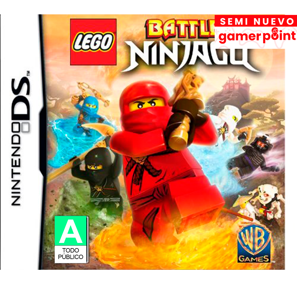 Lego Battles Ninjago DS Usado