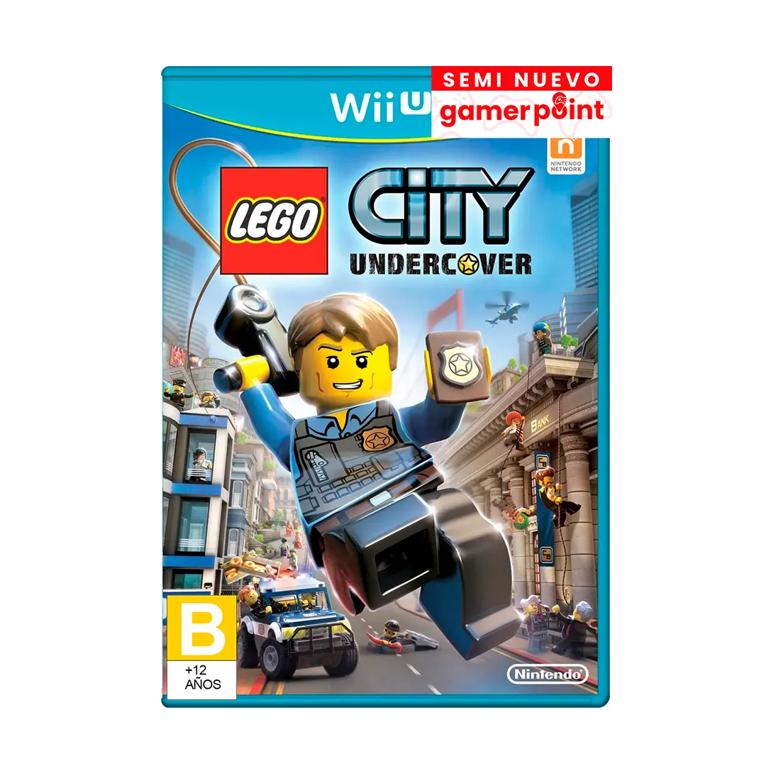 Lego City Undercover Wii U  Usado