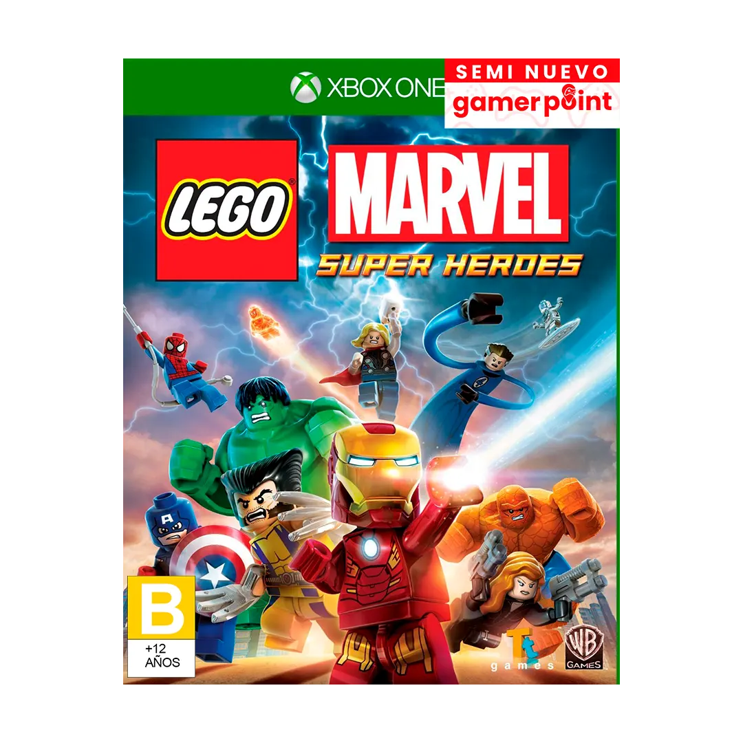 Lego Marvel Super Heroes   Xbox One  Usado