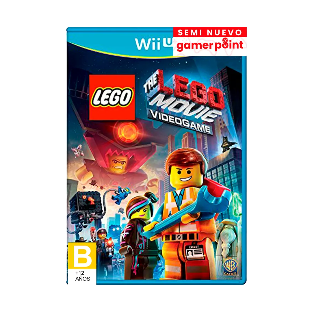 Lego The Movie Wii U  Usado