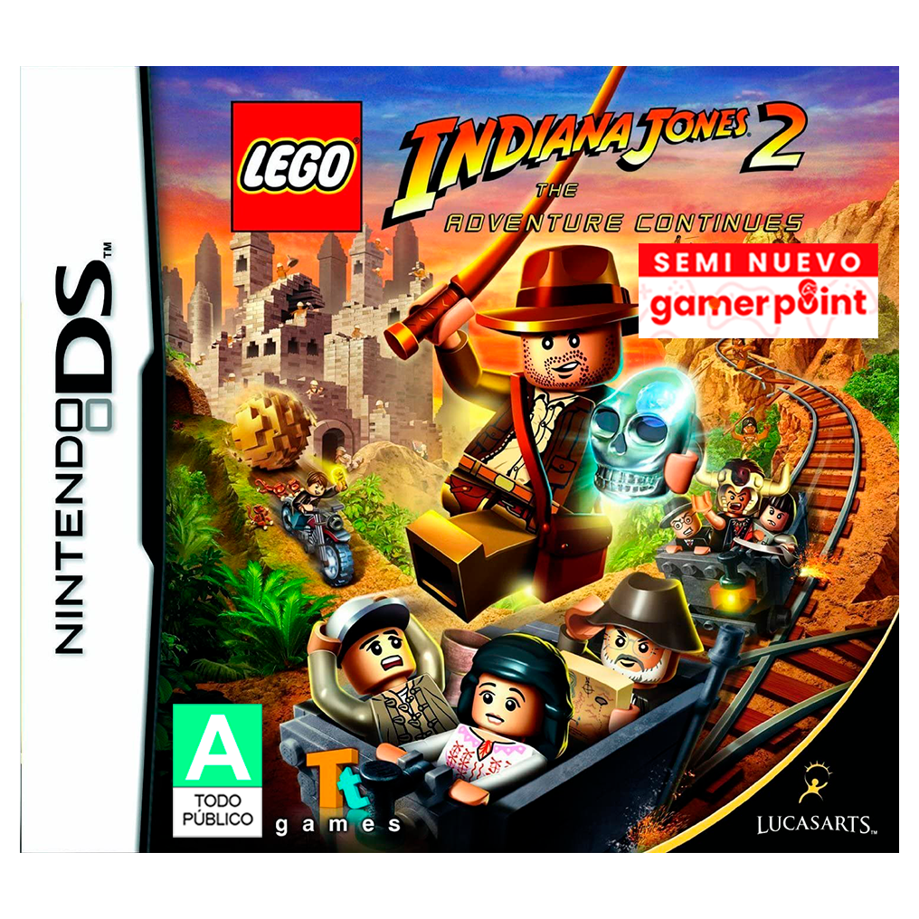Lego Indiana Jones 2 The Adventure Continues DS Usado