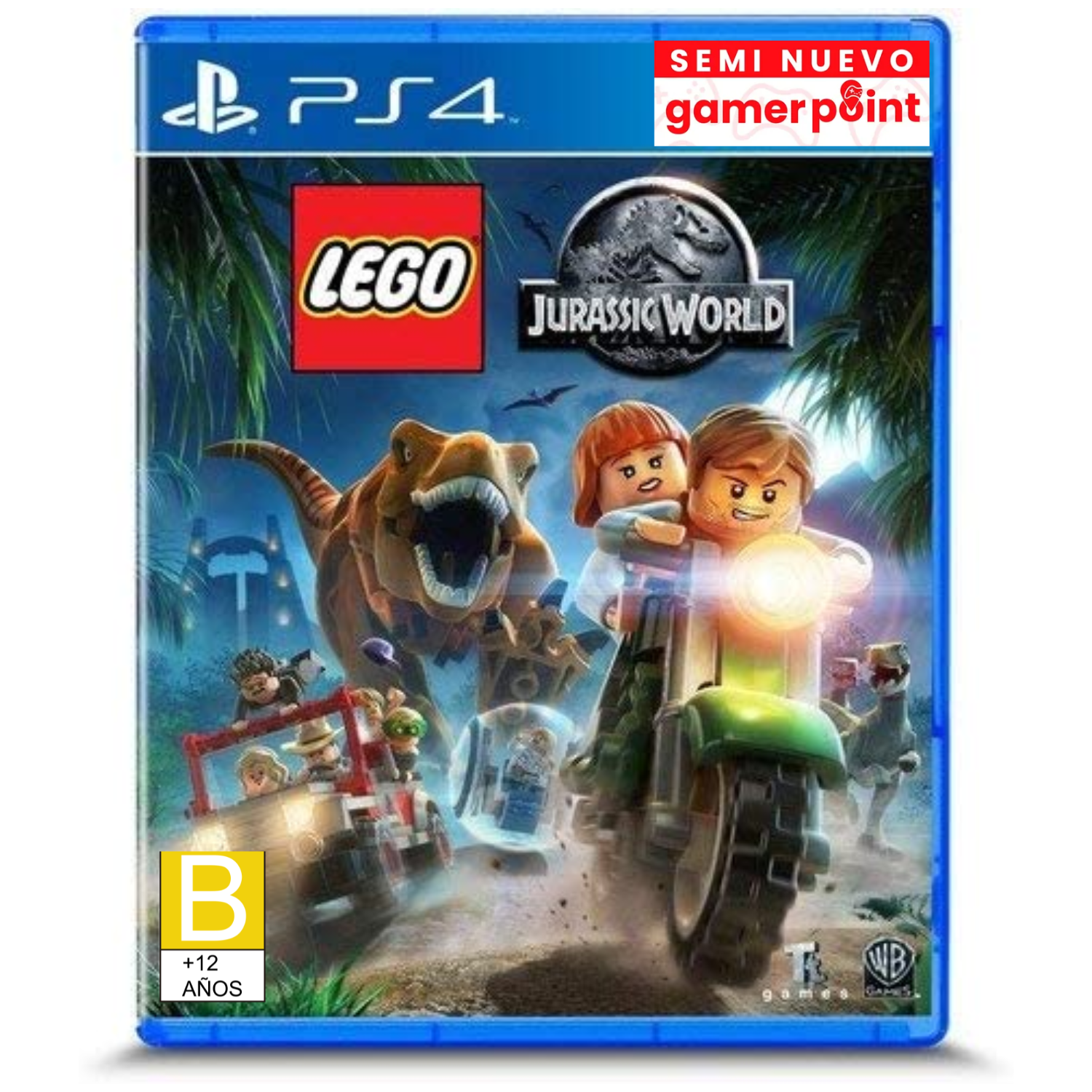 Lego Jurassic World Ps4 Usado