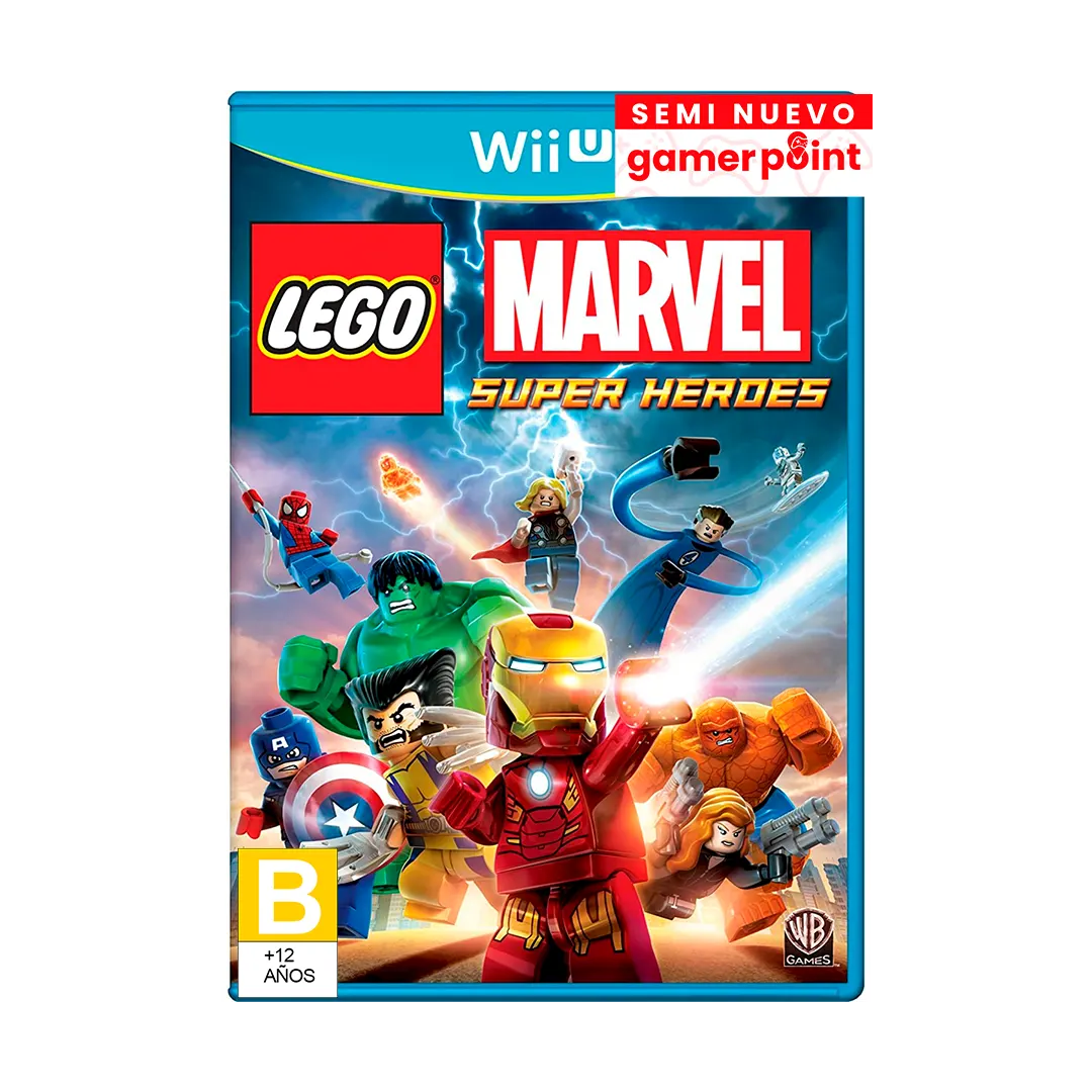 Lego Marvel Super Heroes Wii U  Usado
