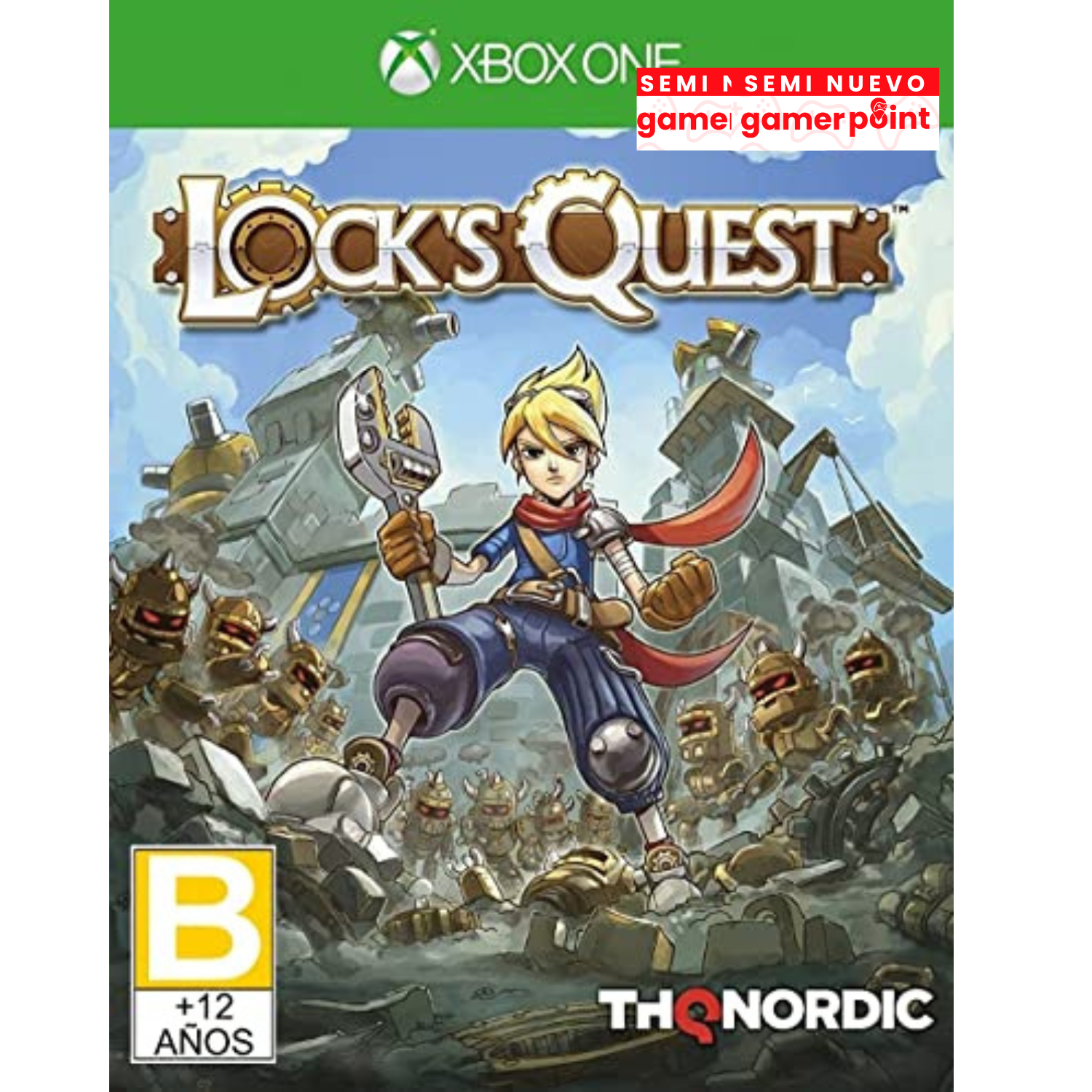Locks Quest Xbox One Usado