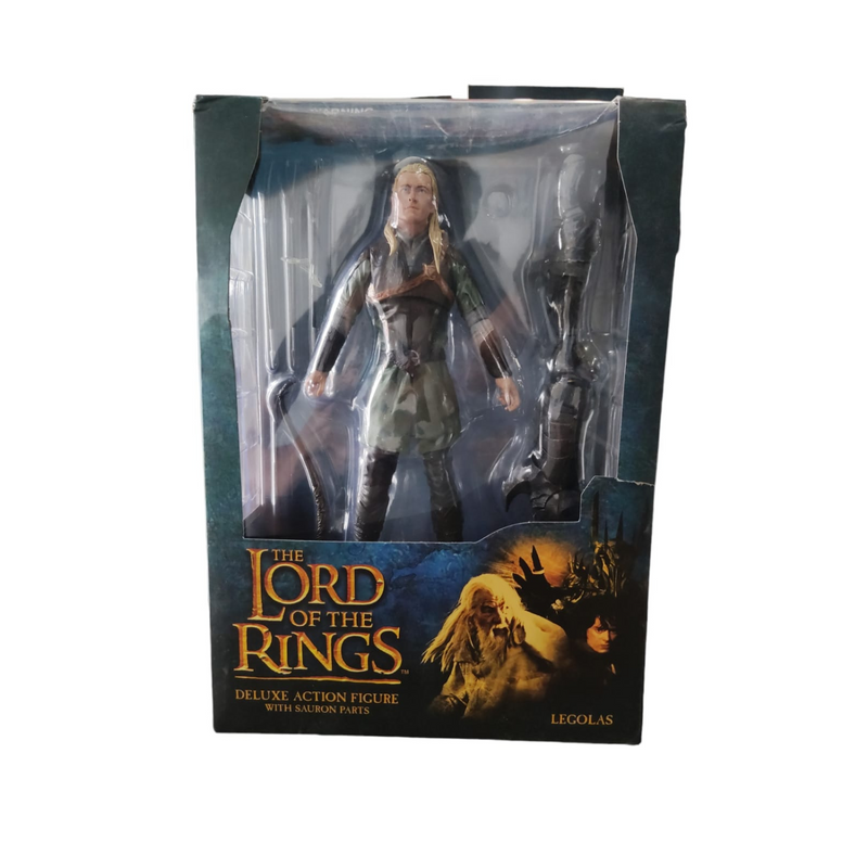 Lord Of The Rings Figures 7" Scale Deluxe Figure Legolas caja maltratada