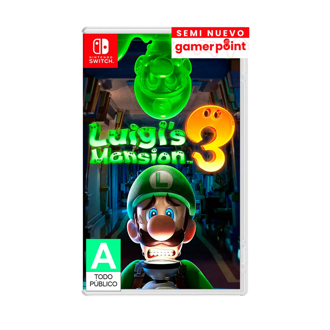 Luigi's Mansion 3 Nintendo Switch Usado