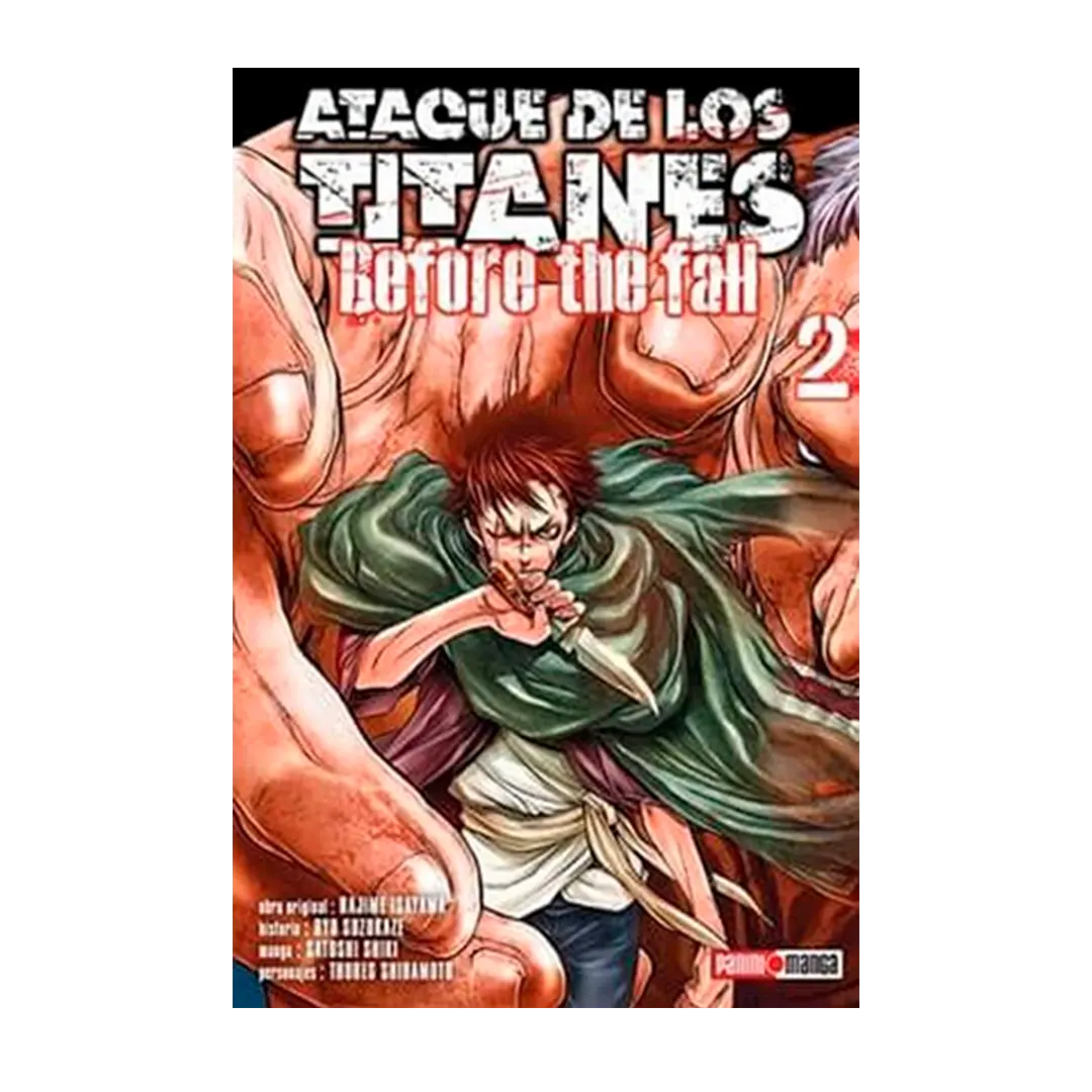 Manga Ataque De Los Titanes Before The Fall N. 2