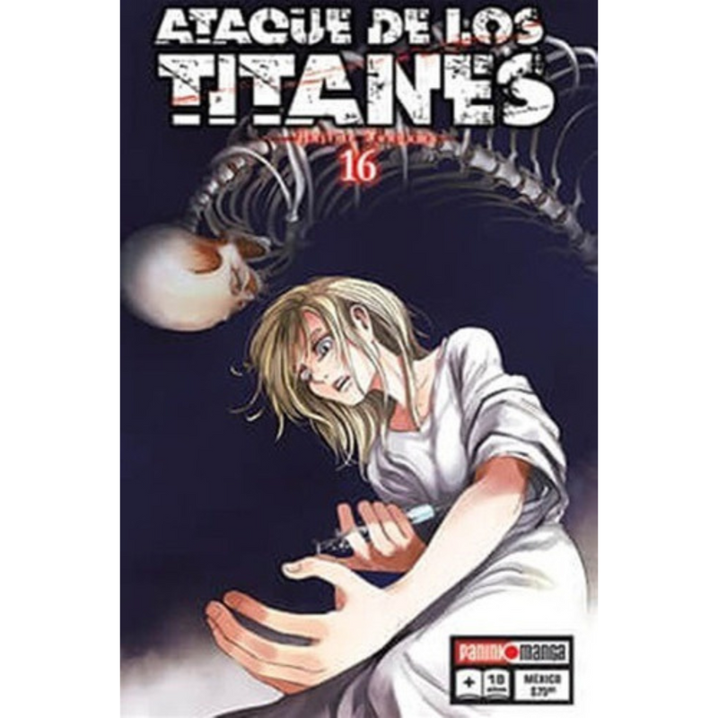 Manga Ataque De Los Titanes No. 16