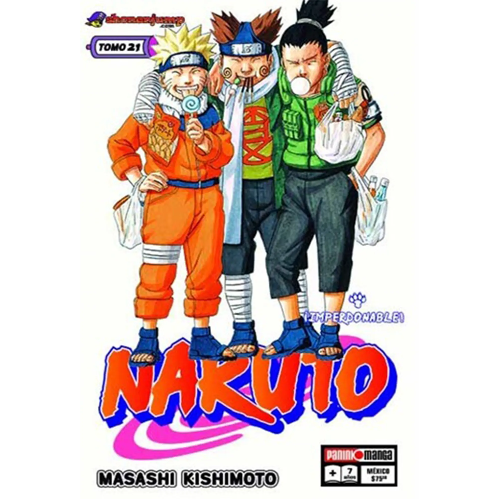 Manga Naruto N.21