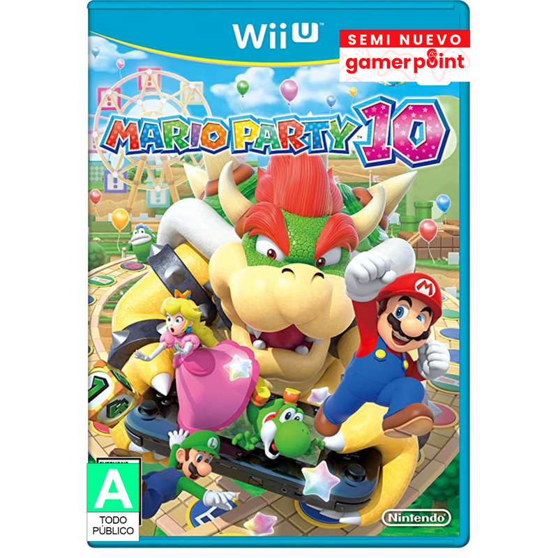 Mario Party 10 Nintendo Wii U Usado