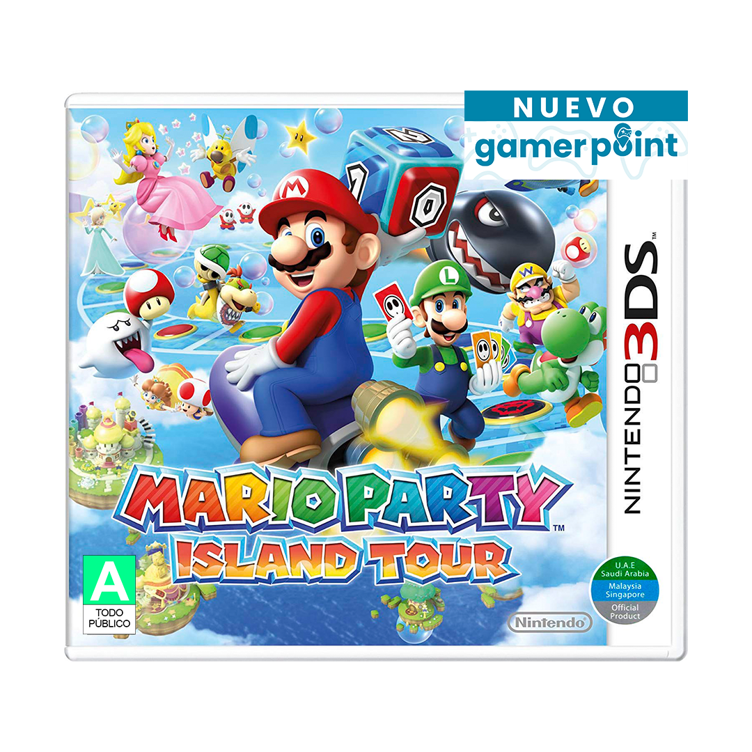 Mario Party Island Tour 3Ds