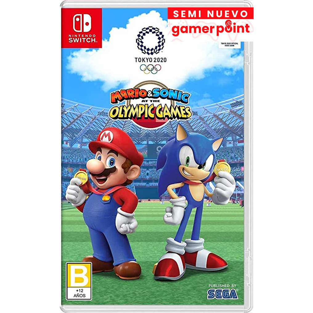 Mario & Sonic At The Olimpic Games Tokyo 2020 Nintendo Switch Usado