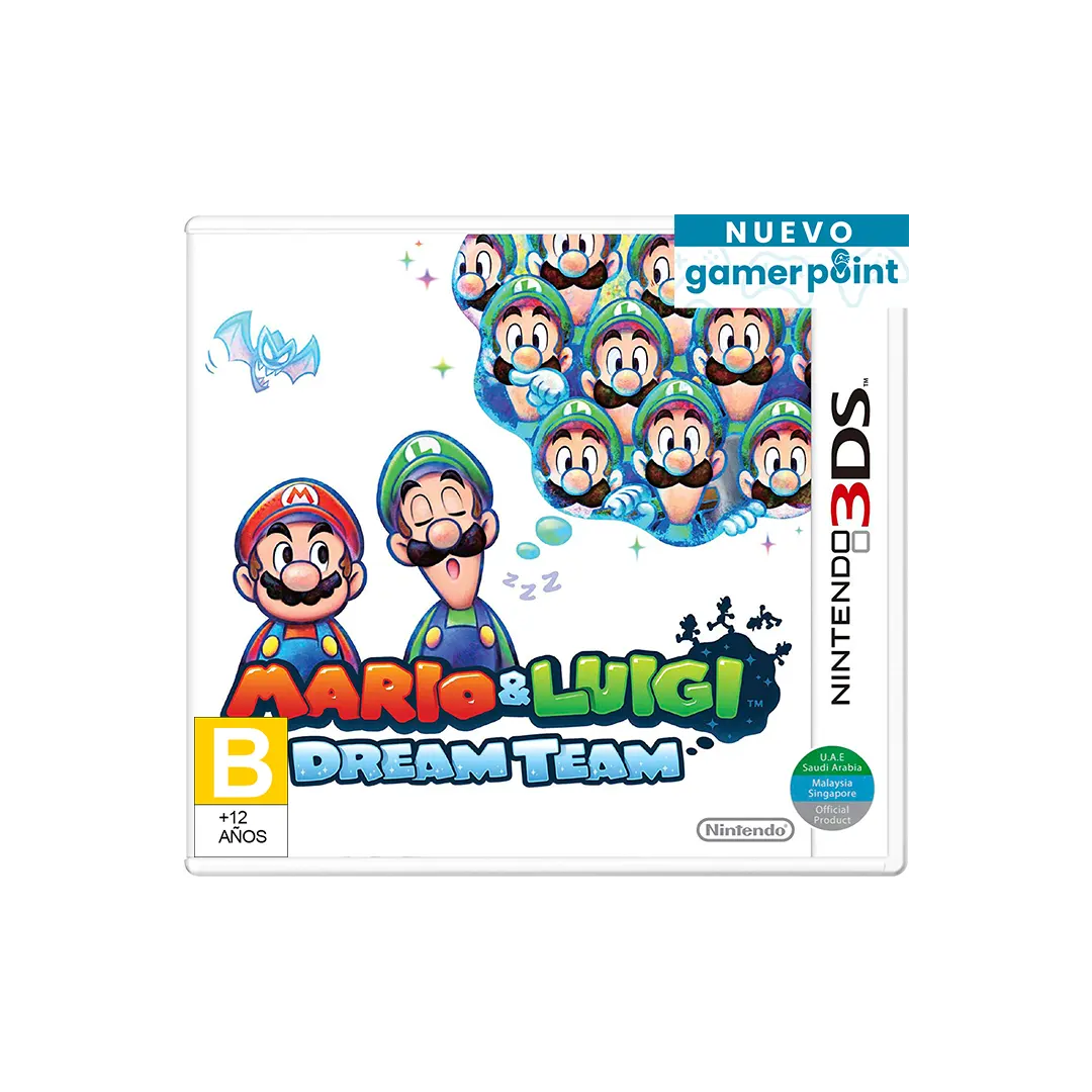 Mario y Luigi Dream Team.3Ds