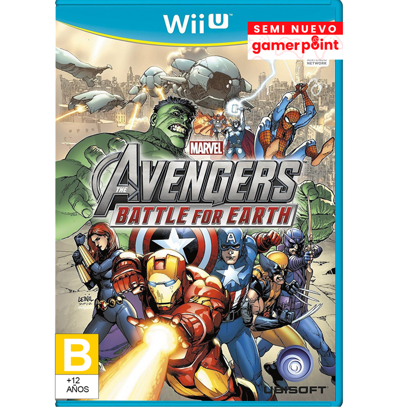 Marvel Avengers Battle For Earth Wii U Usado