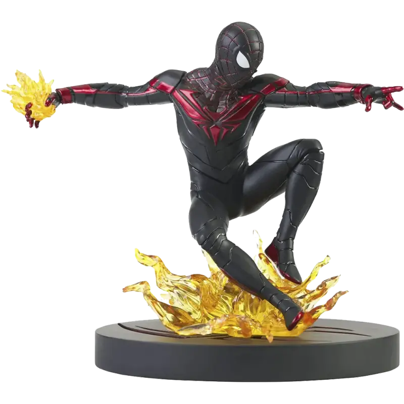 Marvel Gallery Spider-Man Ps5 Miles Morales Statue
