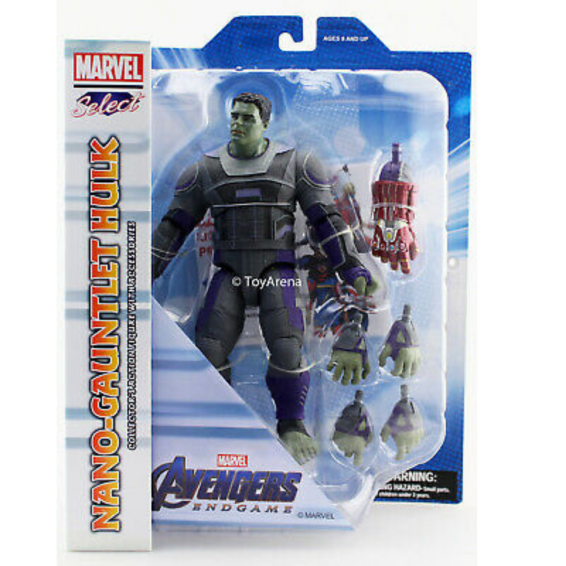 Marvel Select Figures - Avn4 Endgame Movie - Hero Suit Hulk