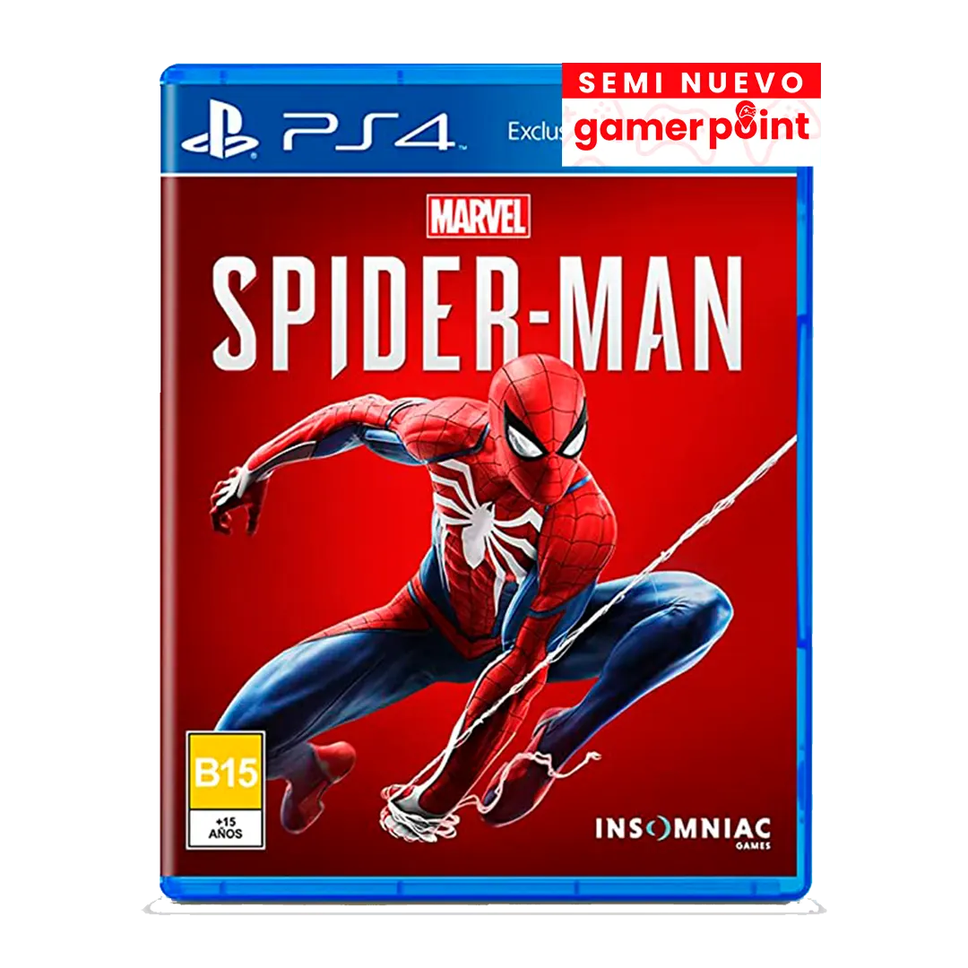 Marvel Spider-Man Ps4 Usado