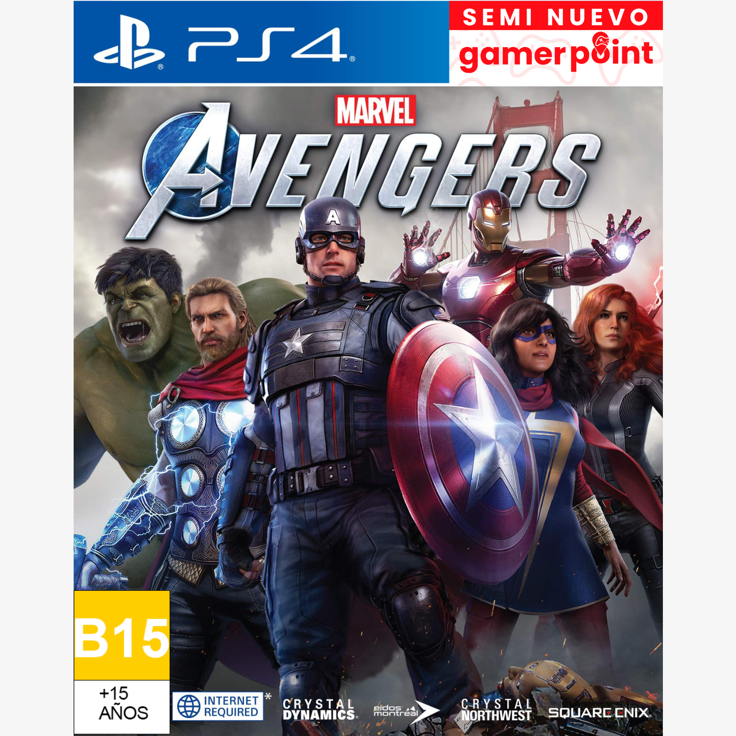 Marvel Avengers Ps4 usado
