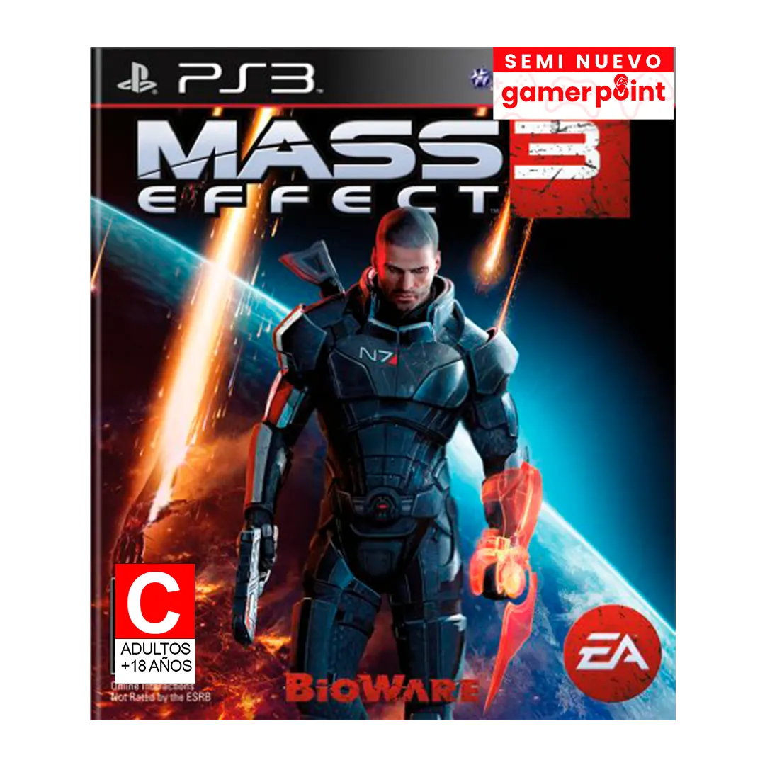 Mass Effect 3 Ps3  Usado