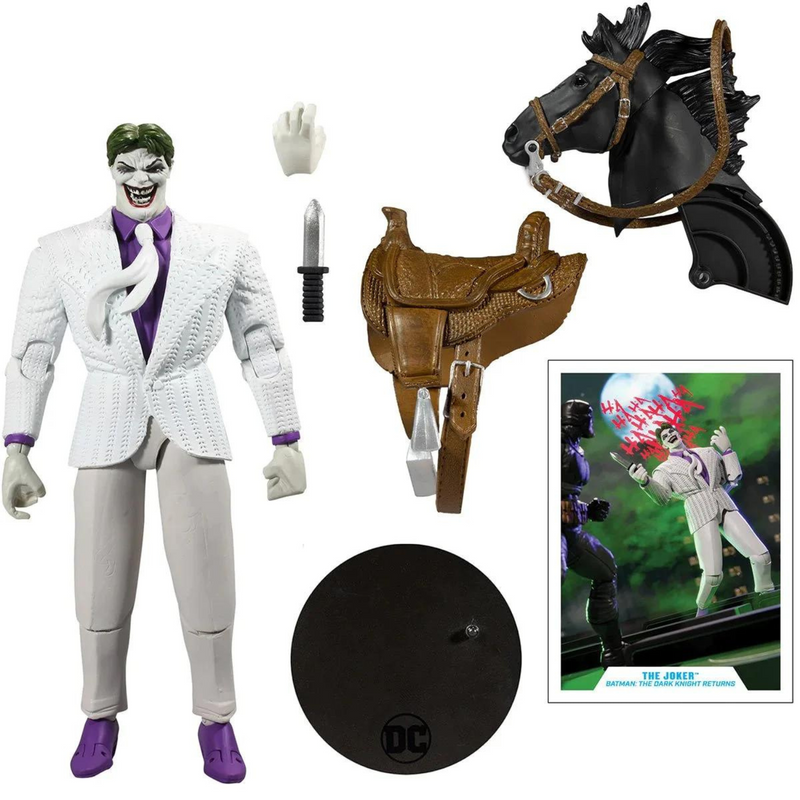 McFarlane DC Build a Batman Horse: Dark Knight Returns - Joker 7 Pulgadas