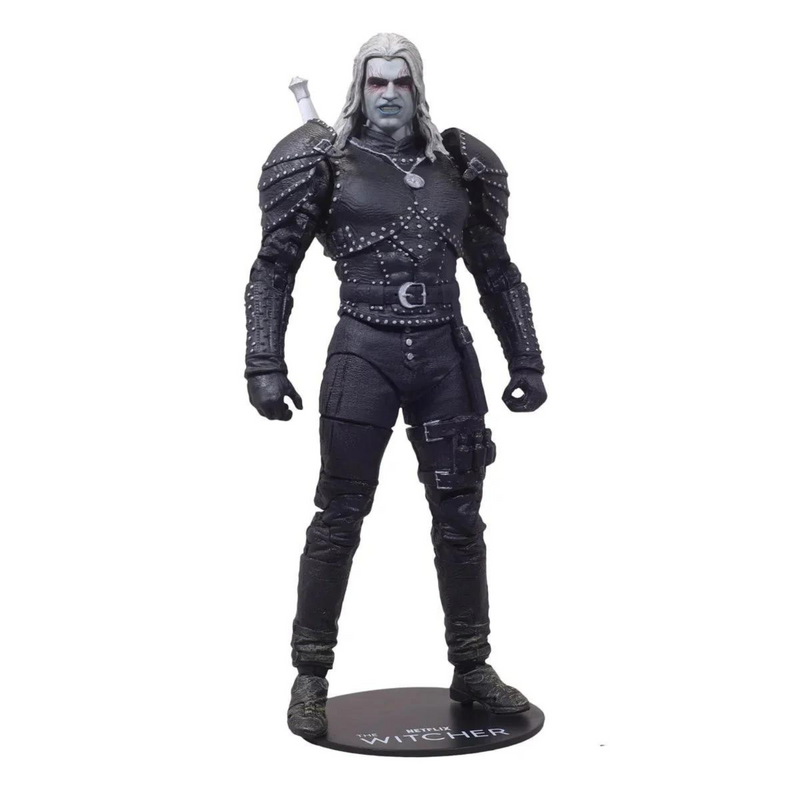 McFarlane Figura de Accion: The Witcher Netflix - Geralt Rivia Modo Oscuro 7 Pulgadas