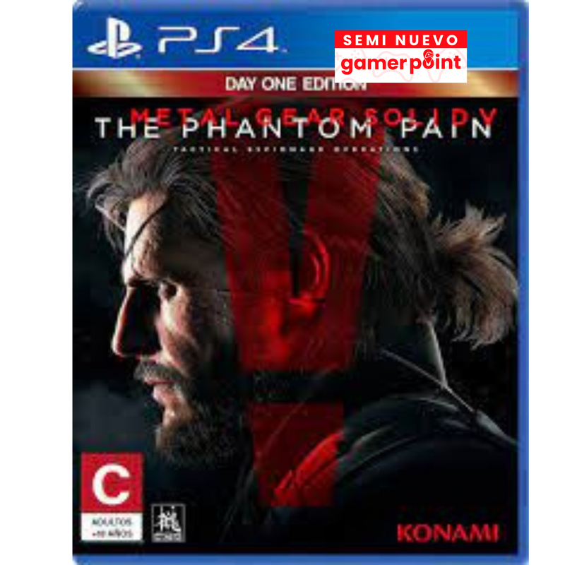 Metal Gear Solid V The Phantom Pain Ps4 Usado