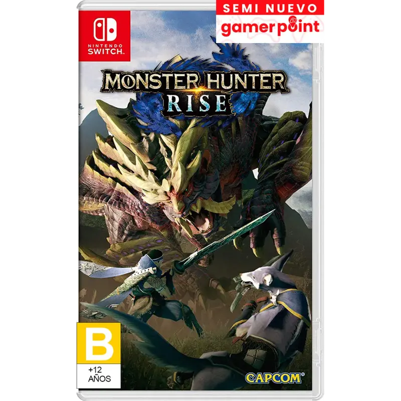 Monster Hunter Rise  Nintendo Switch  Usado