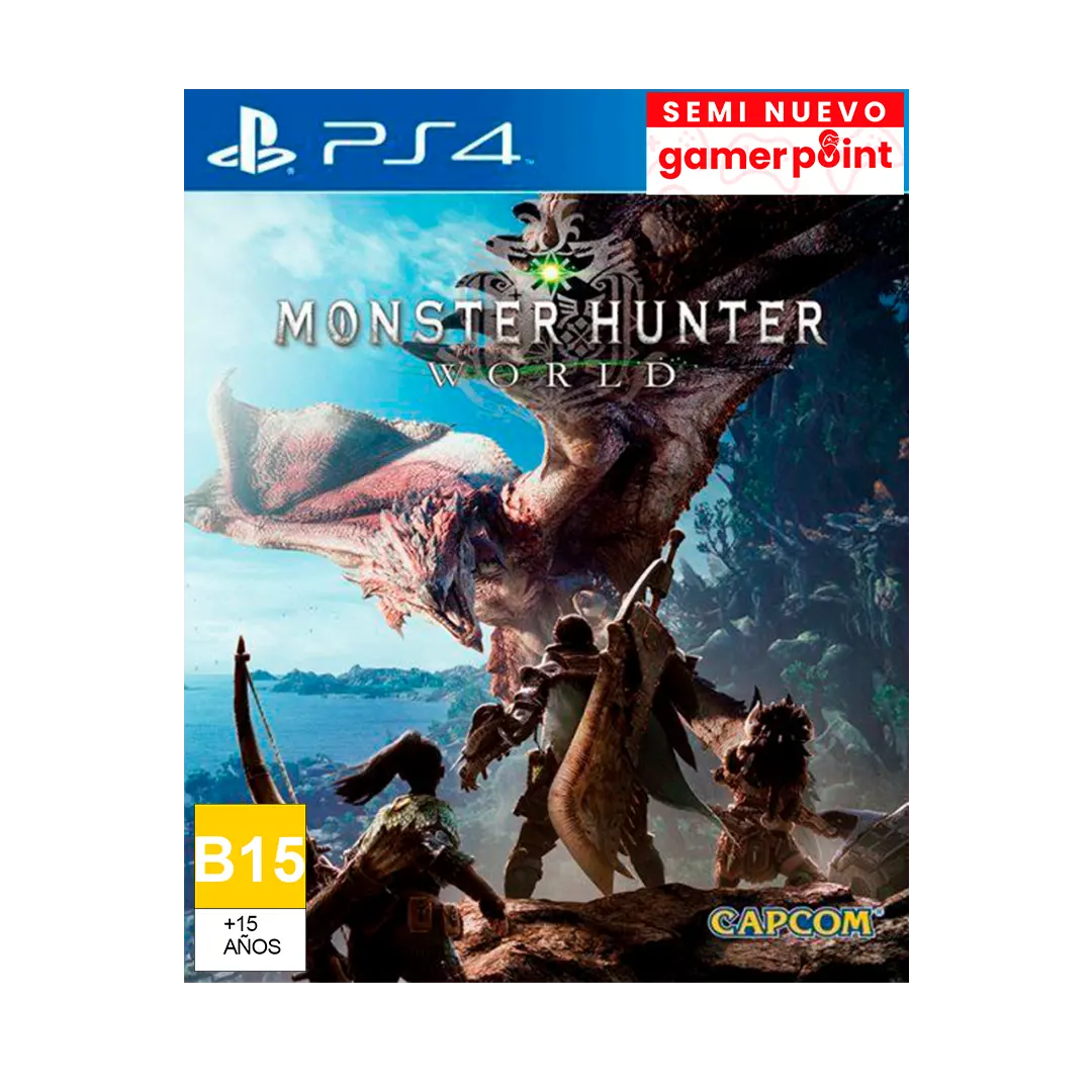 Monster Hunter World Ps4 Usado