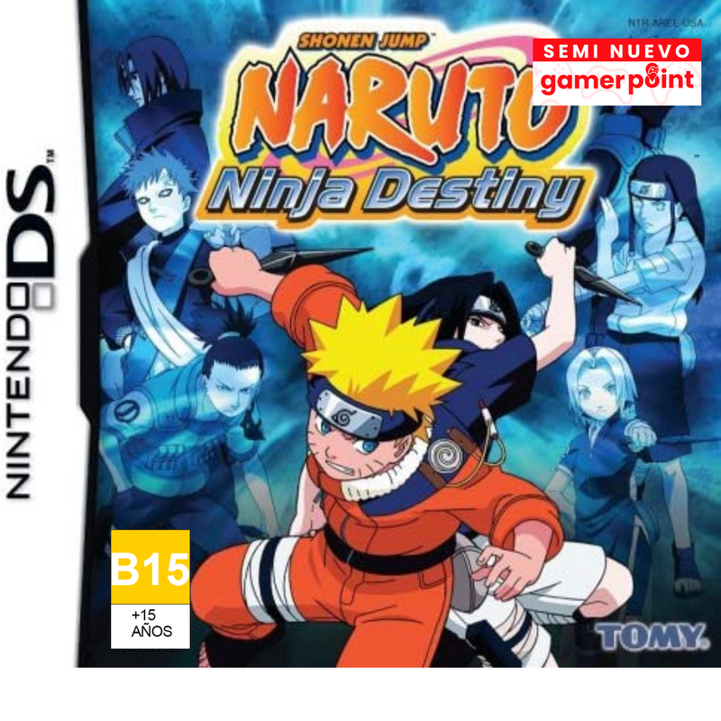 Naruto: Ninja Destin Nintendo Ds Usado