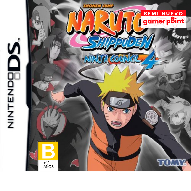 Naruto Shippuden: Ninja Counch 4 Nintendo Ds Usado