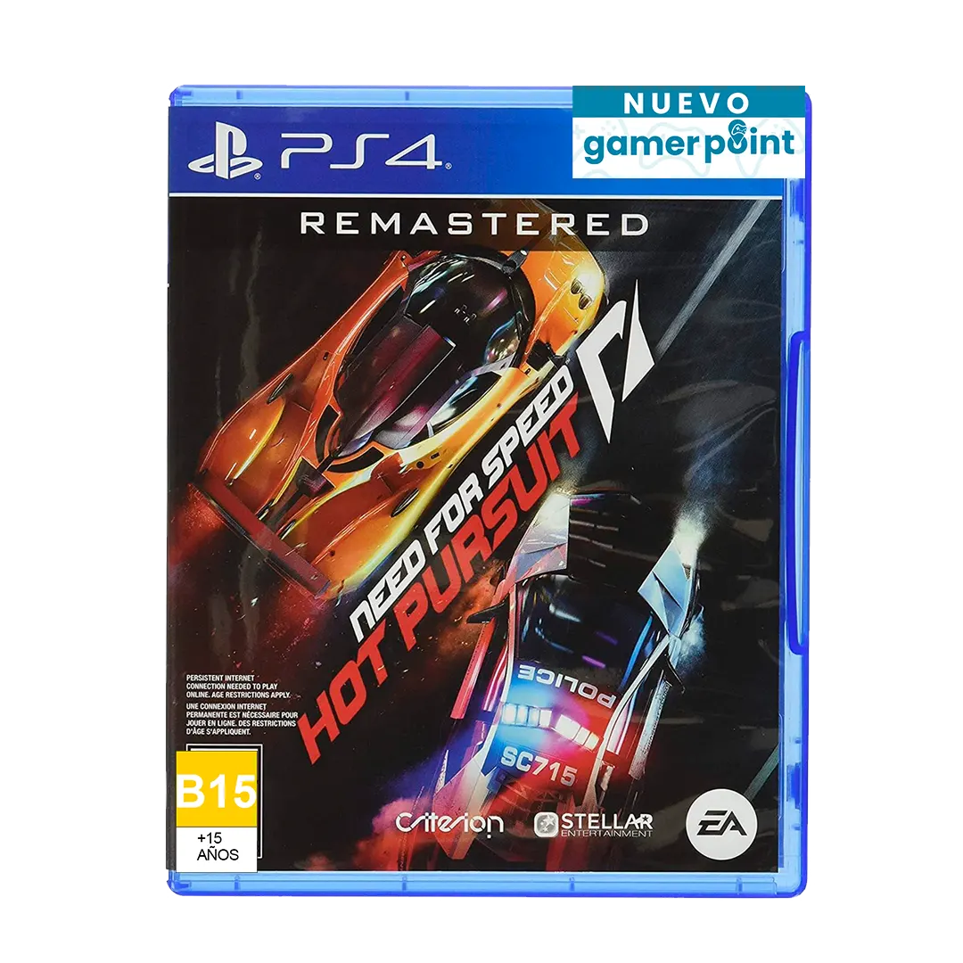 Need For Speed Hot Pursuit Remastered Ps4