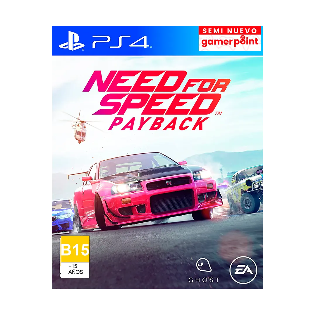 Need For Speed Payback Ps4  Usado