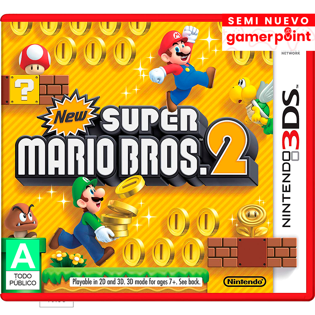 New Super Mario Bros 2 3Ds  Usado