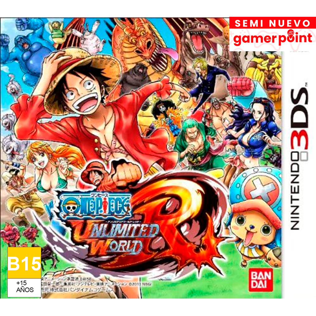 One Piece Unlimited World R 3Ds Usado