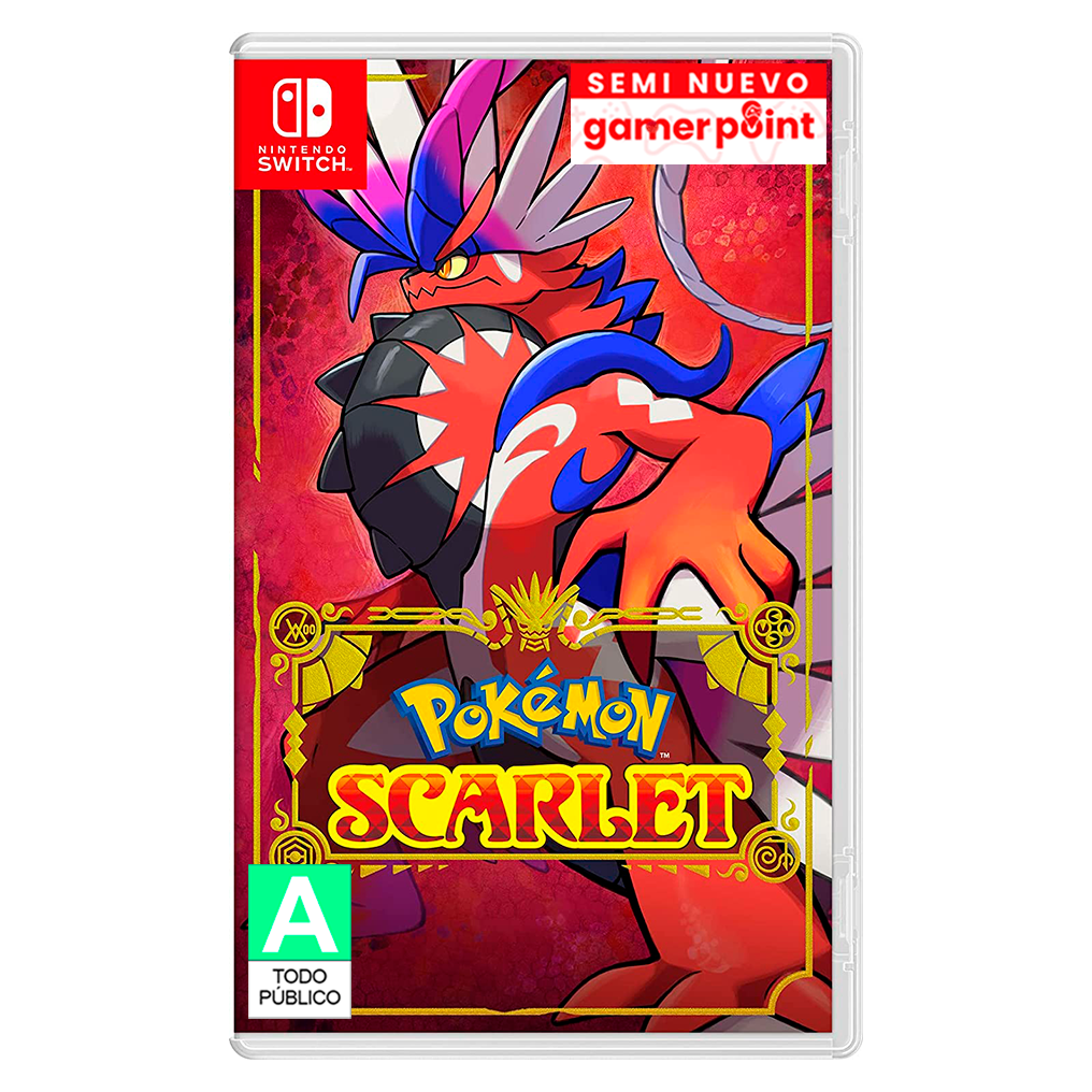 Pokemon Scarlet Switch Usado