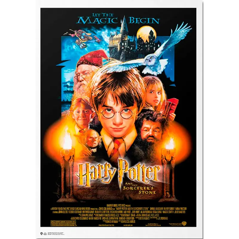 Poster Exclusivo (Piezas Limitadas) Harry Potter - Piedra Filosofal