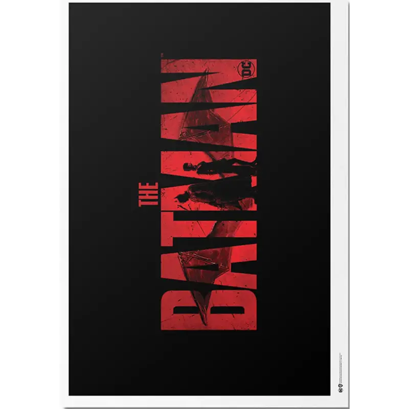 Poster Exclusivo (Piezas Limitadas) The Batman: The Batman (Logo)