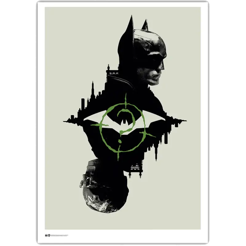 Poster Exclusivo (Piezas Limitadas) The Batman:Batman / Riddler